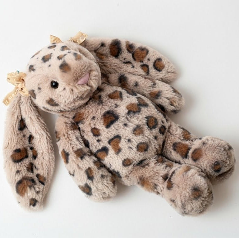 中古 廃盤  Dixie Leopard Print Bunny Leopard Print Bunny – bellas®